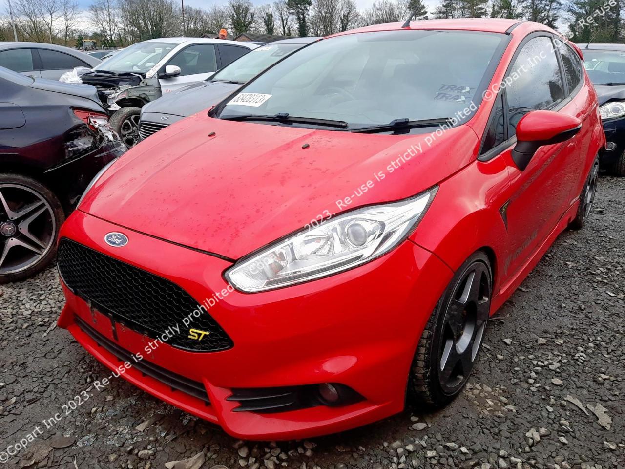 FORD FIESTA ST- 2014. Lot# 82420313. VIN WF0CXXGAKCEY30205. Photo 1